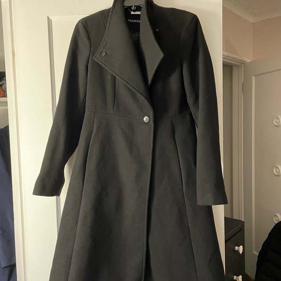 Calvin Klein Women's Black Coat - Picture 1 of 2
